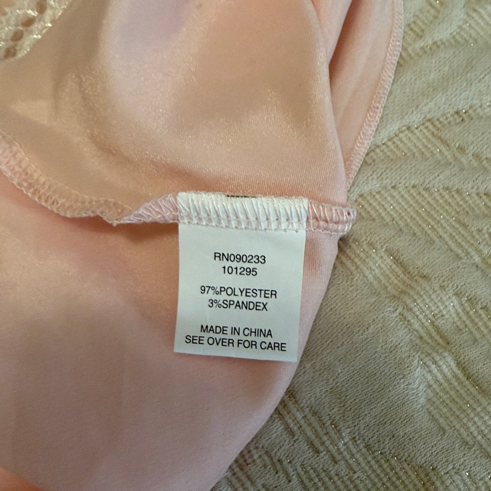 Beverly and Beck light pink cami top L - Picture 9 of 10